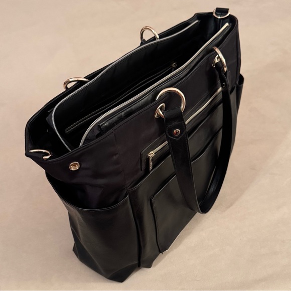 Beis Diaper Travel Tote Bag Black - Picture 3 of 6